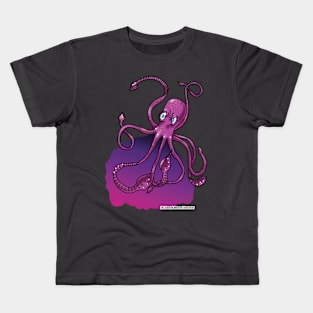 Angry Cephalopod Kids T-Shirt